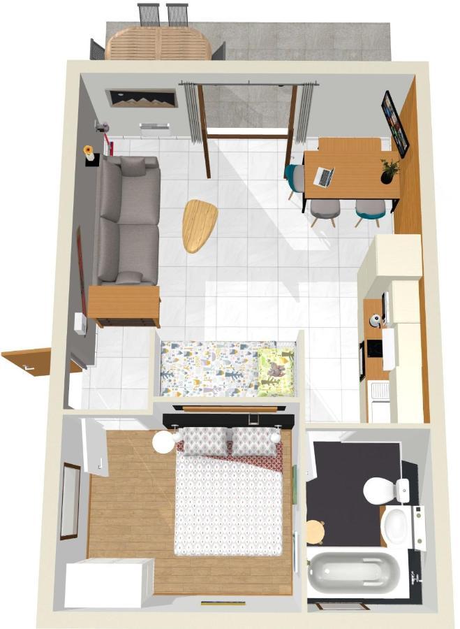Appartement Escale Les Airelles Du Rez De Jardin